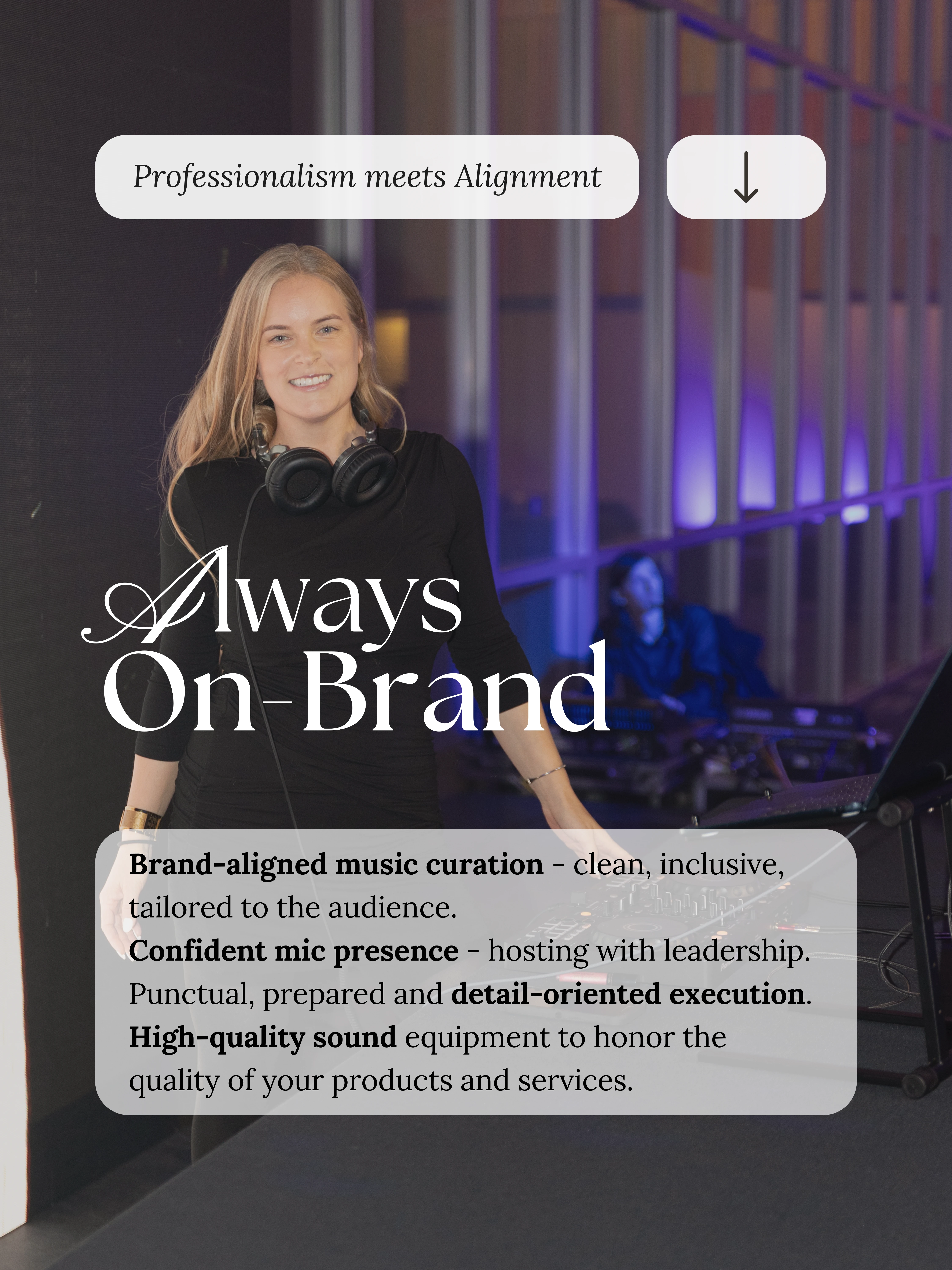 Always On-Brand - Professionalism meets Alignment